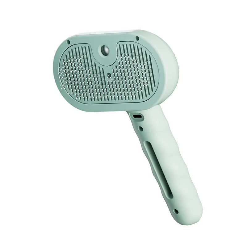 One-Button Pet Trimmer Floating Hair Cleaning Comb for Cats Dogs One-Button Spray Massage Beauty Brush for Grooming Packaged Box