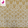 Bridal Mesh Beaded White Wedding Gown Tulle Sequins Lace Peals French Dress Fabric HY2347