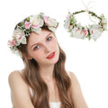 Handmade Artificial Flowers Corolla Headband Wreath New Wholesale Products for Wedding Photos and Travel for Styling