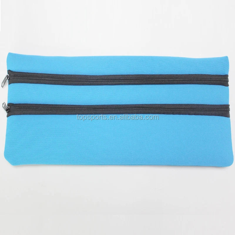 Versatile Two-Zipper EVA Pencil Case with Flower Printing Durable and Spacious for School and Promotional Use