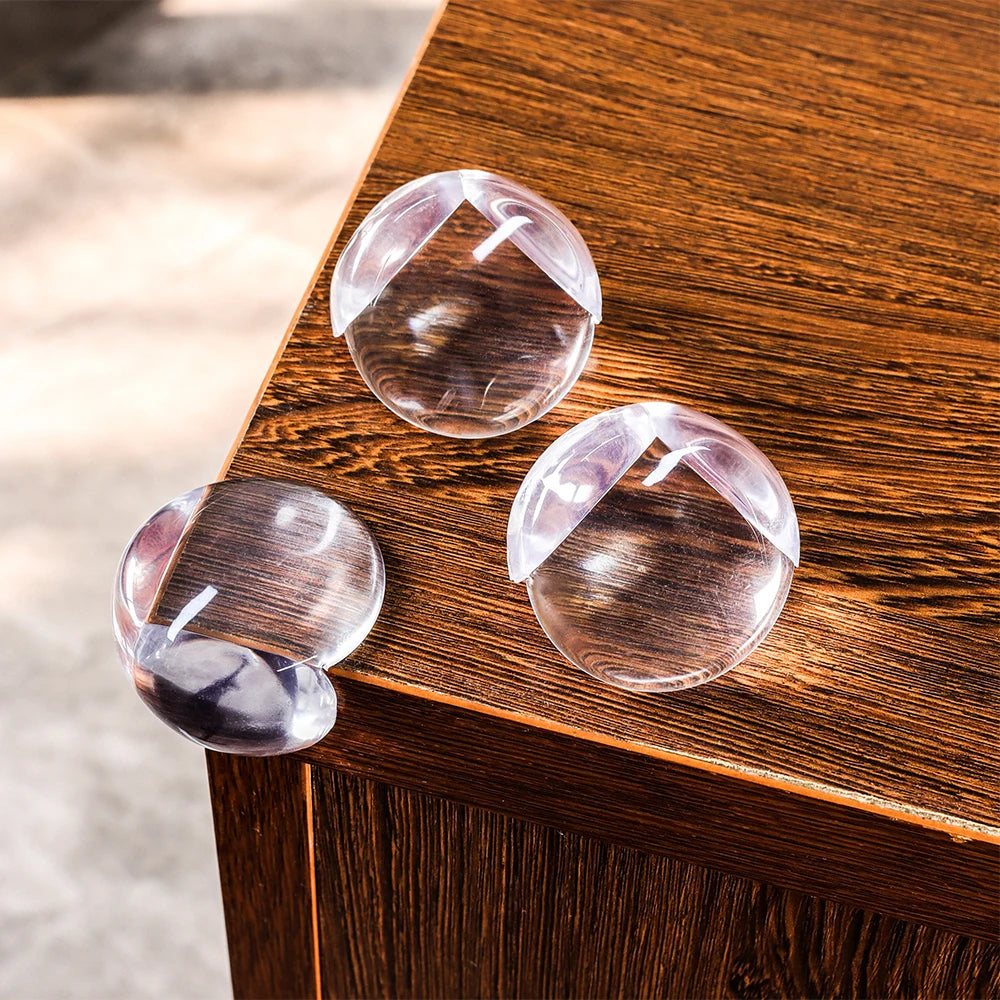 Transparent Baby Proofing Soft Corner Protectors Clear Furniture Edge Guard Corner Cover with Adhesive Corner Guard