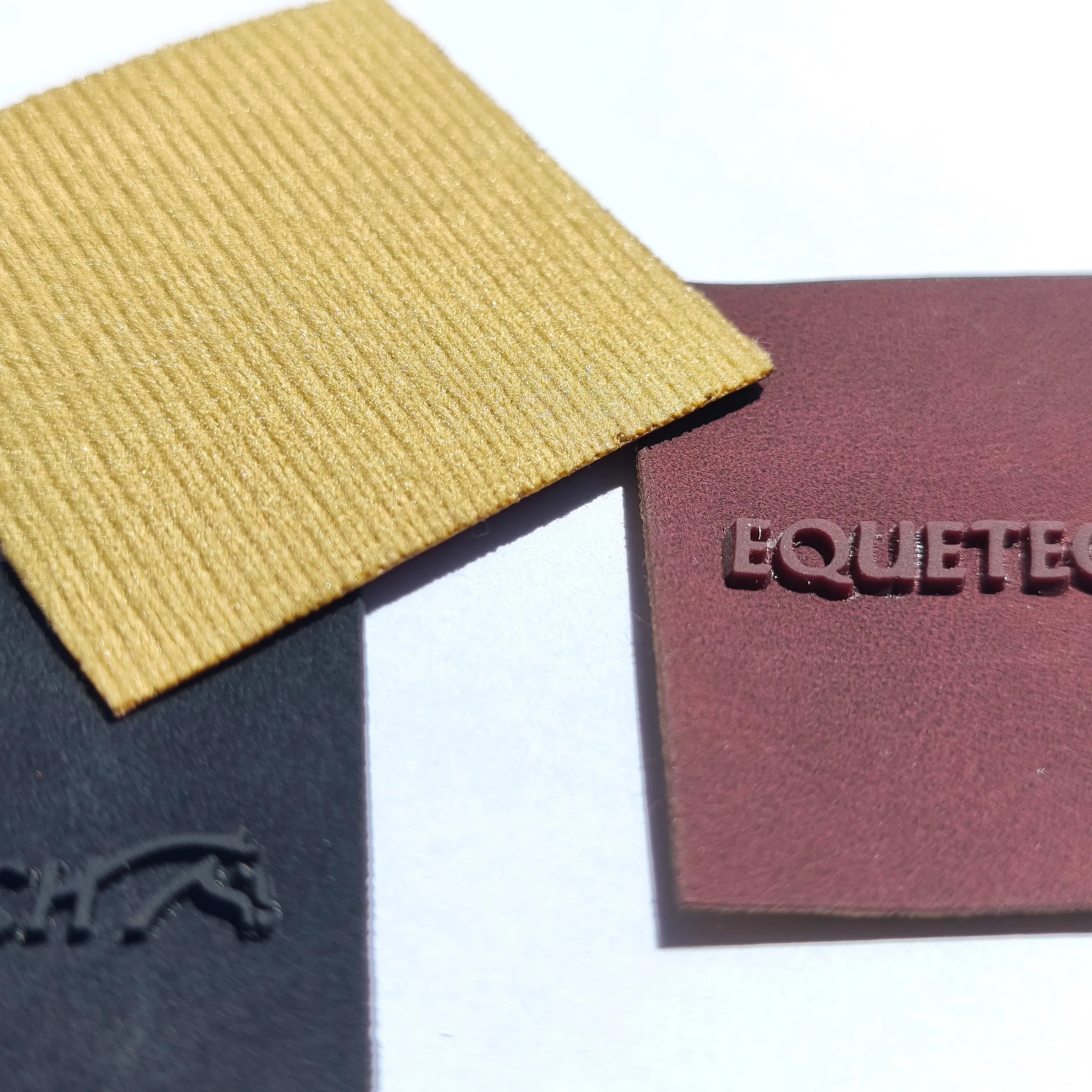 Wholesale Customized Leather Label Private Logo Tags for Clothes Custom Private Leather Patches