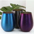 Metal Tumbler for Drink Colorful Belly Cup for Weeding Stainless Steel Beer Mug for Party