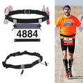 Customizable Colorful Elastic Marathon Race Number Belt for Outdoor Running Cycling Triathlon with Customized Logo