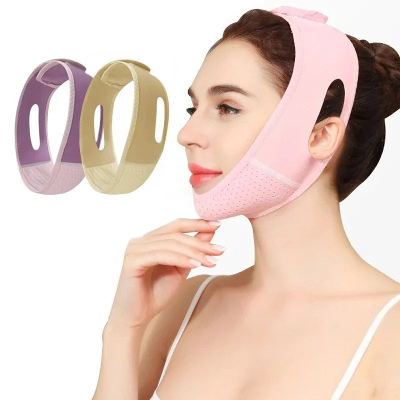 Adjustable V Face Bandage Reduce Double Chin Belt Skin Care Tools Lift Facial Slimming Strap