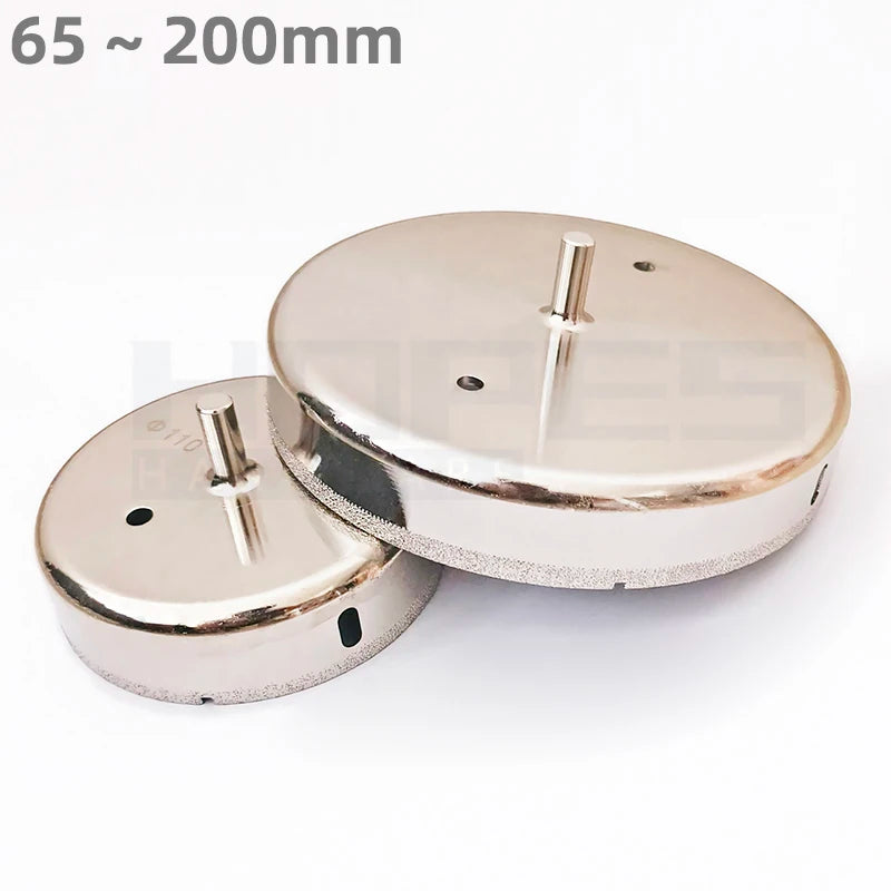 Custom Large Size 105-200mm Electroplating Diamond Glass Hole Saw Cutter Core Drill Bits for Marble Tile Porcelain