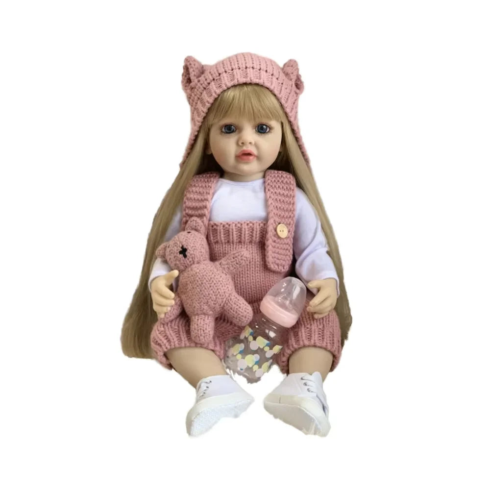 Hair Crochet Wig Life Love China Crying Girls Soft 120cm Born That Look Like Reborn Dolls