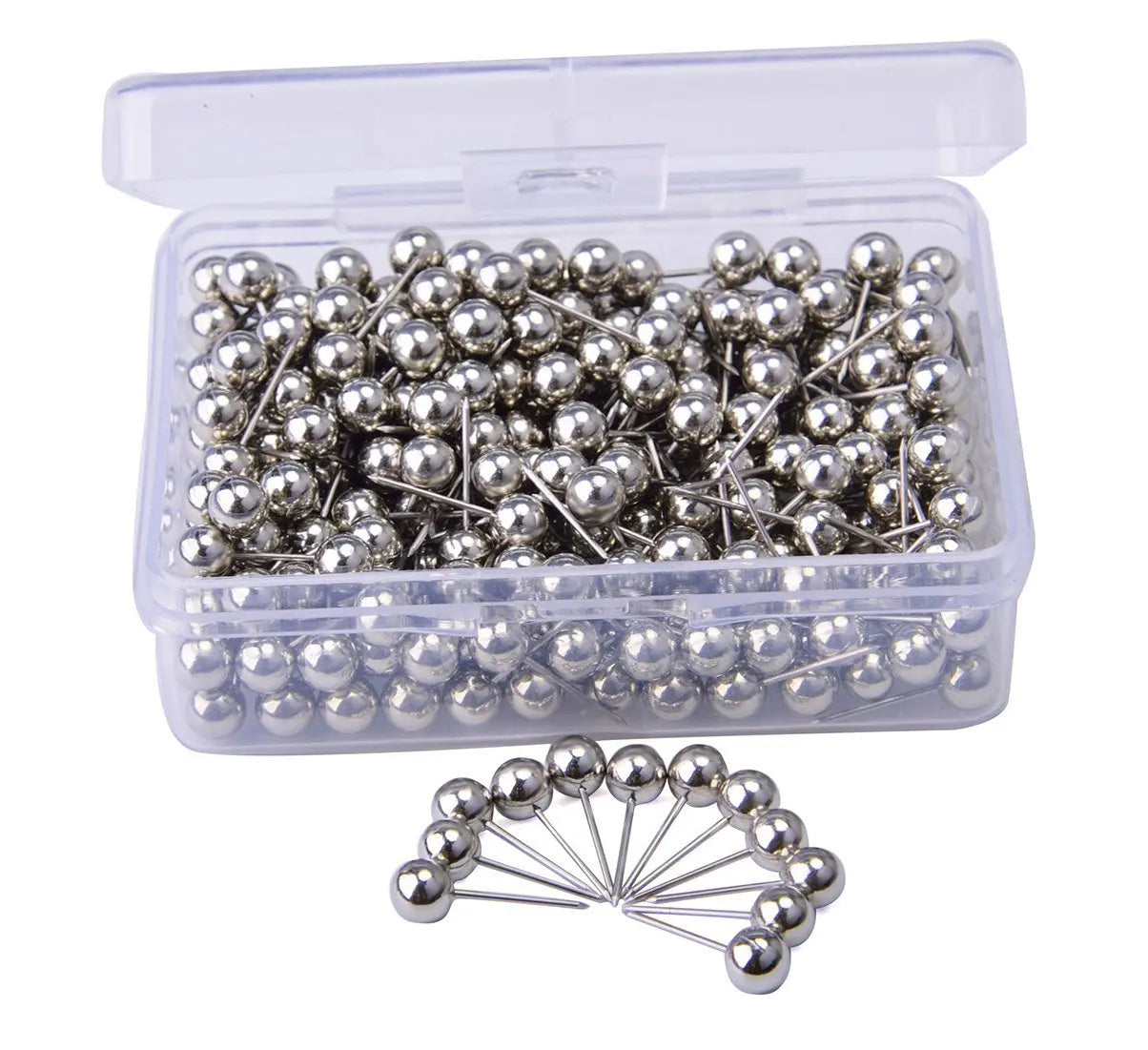 Metallic Color Rose Gold Round Head Push Pins Map Tacks Thumbtack