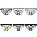 Factory OEM/ODM Women Panties Polyester Briefs Underwear Breathable Bikini Panties Custom Print Lightweight Bikini Briefs