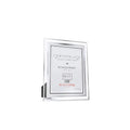 Digital Printing 8.5x11 Picture Frames Decorative Vertical Display Document Diploma Award Silver Glass Certificate Frame