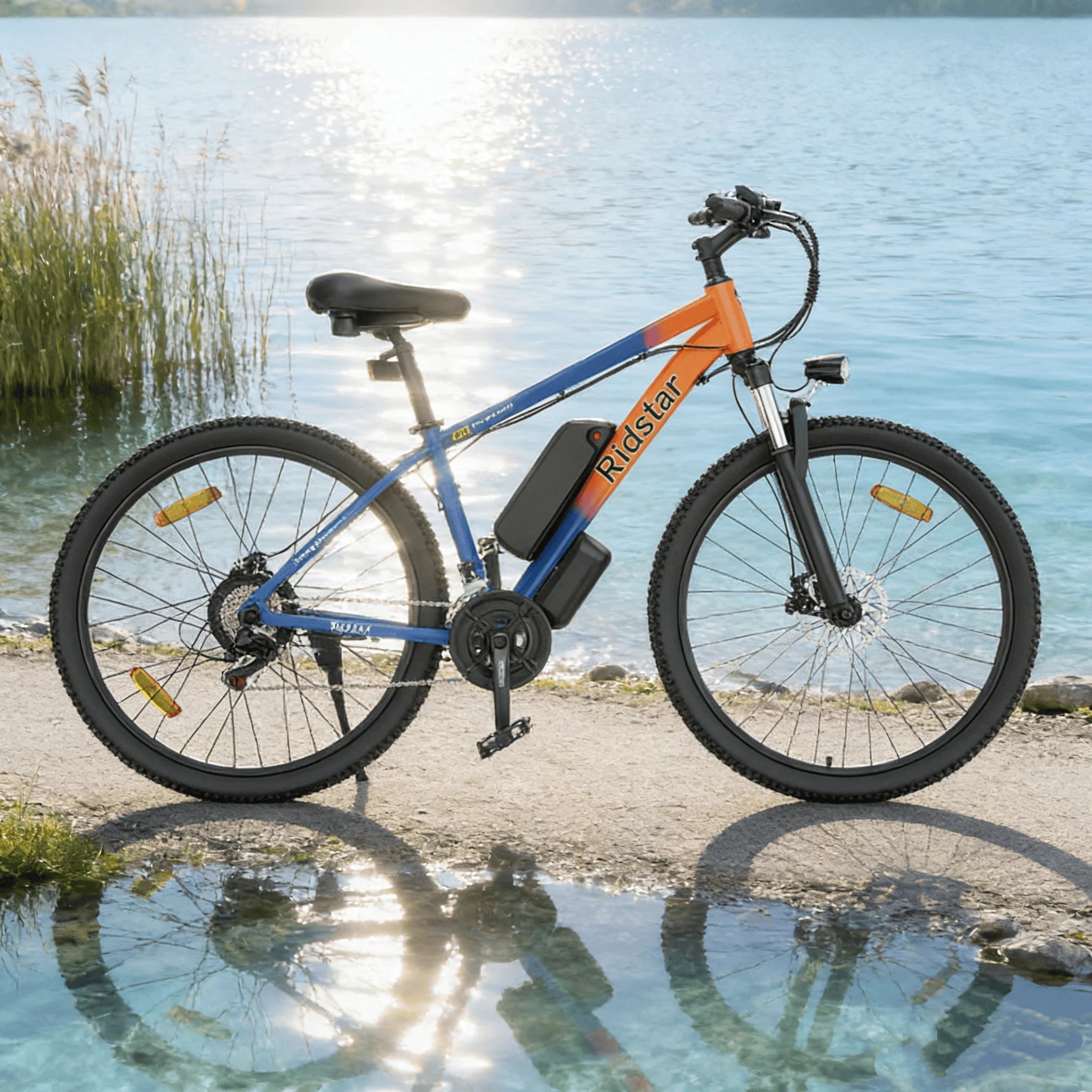 Wholesale Sport Style 7 Speed Over 50Km/h Rear Hub Motor Disc Brake Lithium Battery Electronic Aluminum Alloy Frame City Bike