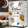 Modern 5-Layer Multifunction Baby Wardrobes Kids Plastic Storage Organizers Drawers Carts for Living Room