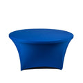 60 Inch Round Stretch Tablecloth Spandex Table Cover for Wedding Event Decoration