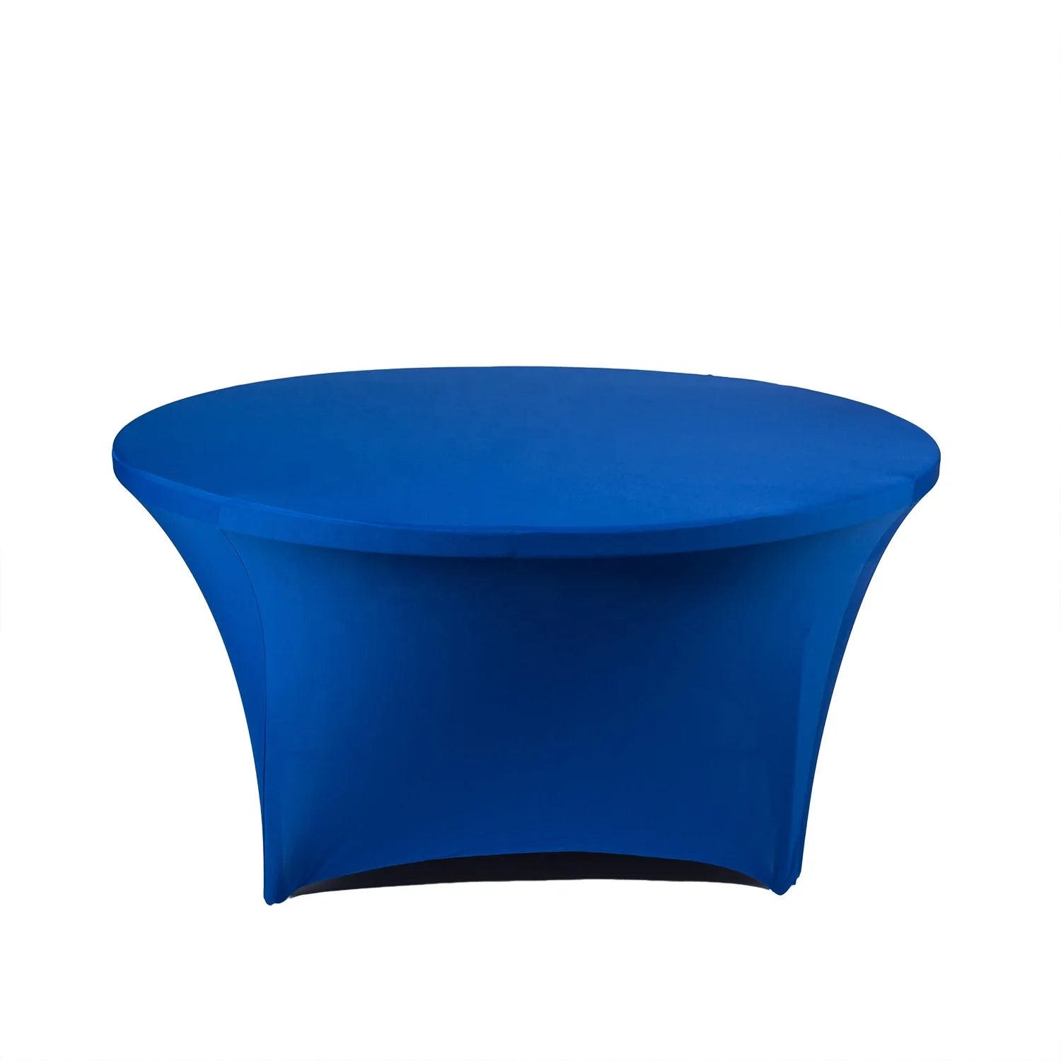 60 Inch Round Stretch Tablecloth Spandex Table Cover for Wedding Event Decoration