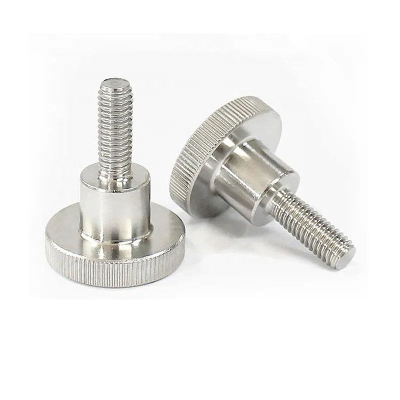 China OEM Factory Stainless Steel One Slotted Knurled Head Thumb Screw DIN464