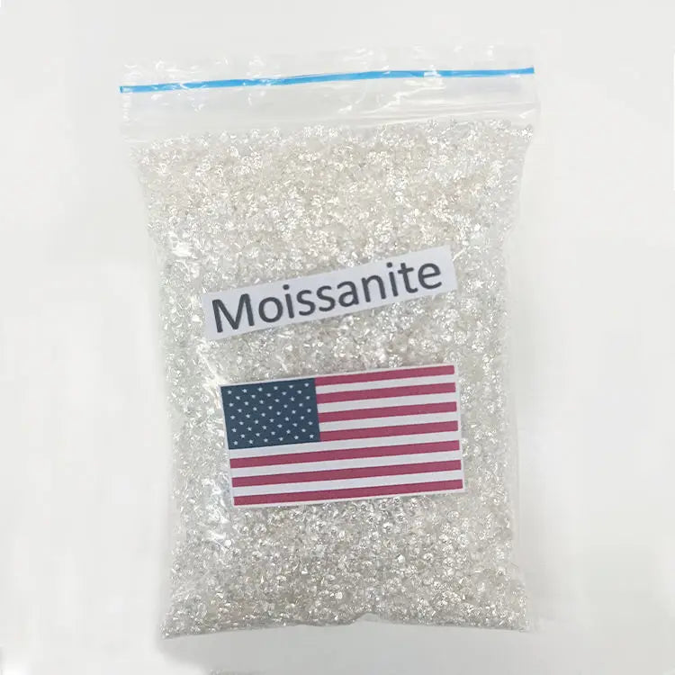 Moissanite Manufacturer Wholesale Price 0.7mm-2.9mm Small Size Melee Moissanite Gemstones for Moissanite Engagement Ring