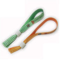 Customized  Printing LOGO Bracelets Silkprinting Heat-transferred Printing Weaving Bracelets Eco  Fabric  Wristbands