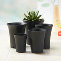 Frosted Orchid Pot of Plants Succulent Garden Planter Indoor Plastic Flower Pot