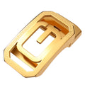 Large G Letter Buckle Head Stainless Steel Belt Head Men's Automatic Buckle Belt Head Steel BuckleLY36-61320