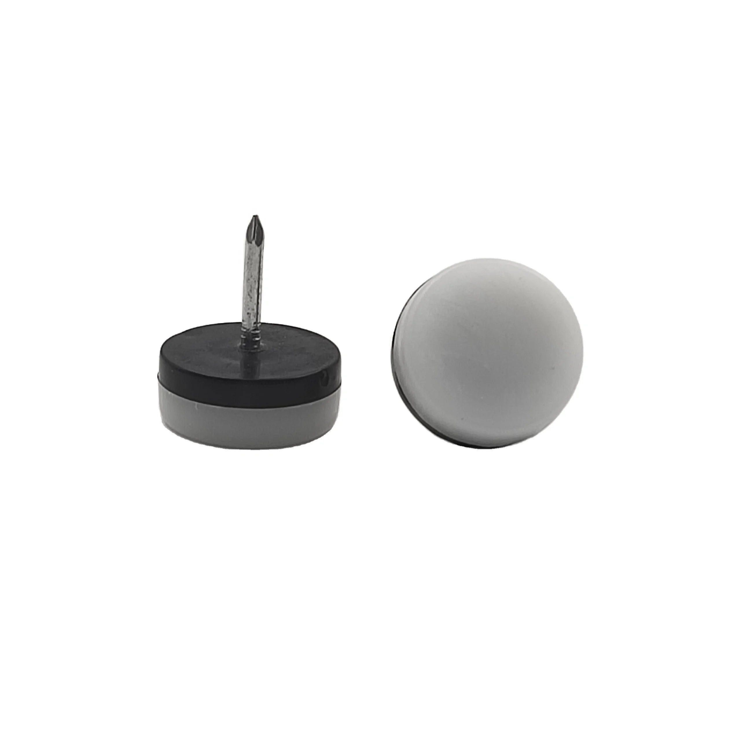 25mm Wholesale Plastic Furniture Glide for Chair on Leg Glides Furniture Nail