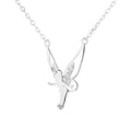 Hot 925 Silver Cupid Angel Necklace Rope Chain Hip Hop Jewelry Angel Necklace