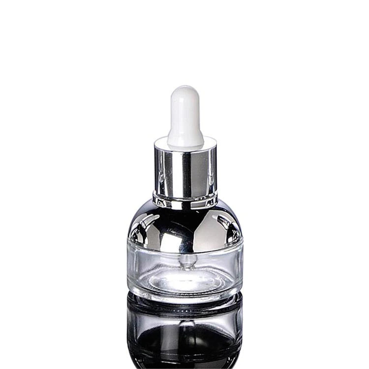 Custom Small Amount Glass Bottle with Dropper for Skin Care Serum