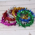 7.5M Metallic Stars Garlands Ramadan Decoration Christmas Tree Ramadan and Eid Decorations Wedding Decor XJ0231