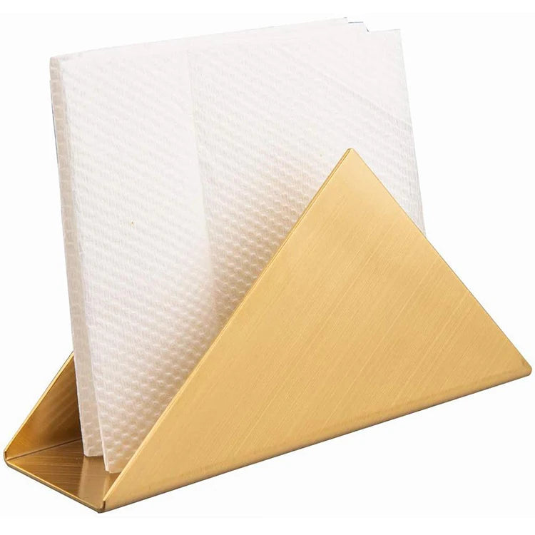 Handmade Triangle Napkin Holder for Restaurant and Kitchen New Design Metal Paper Holder