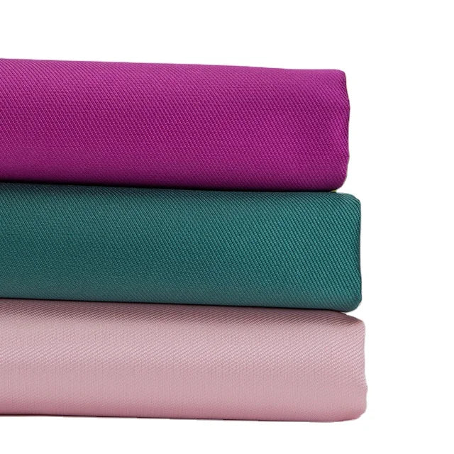 RTS Factory Cheap Price 100% Polyester Twill Silk Mikado Satin Fabric Heavyweight for Wedding Dress Curtain Girls