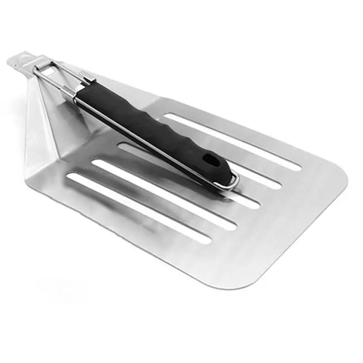 Hot Sale Non-stick Baking Tool Pastry Serves Flat Spatula Stainless Steel Foldable Pizza Shovel