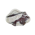 HZX Luxury Marble Serving Tray Flower Shape Stone Plate Bathroom Decor Simple Stone Home Novelty Creative Home Decoration