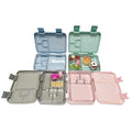 Mini Lightweight BPA-Free Kids Bento Lunch Box Set Dishwasher Safe Takeaway Food Container for School & Home Use