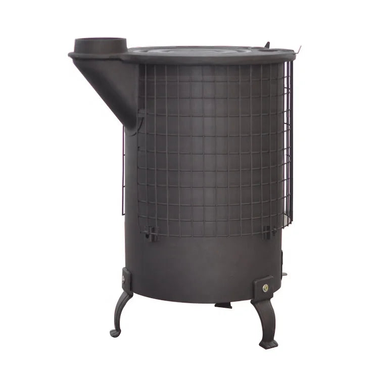 Warm Fireplace Sawdust Stove Workshop Stove Wood Burning Stove for Home