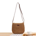 2025 Wholesale Summer Straw Beach Tote Bag Embroidered Striped Personalized Large Beige Shoulder Market pink Stripped Hand Made