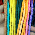 4mm 5mm 6mm 8mm Polymer Clay Beads Loose Heishi Beads for Diy Jewelry Different Size for Choice 20Strand/Lot 775883