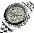 Reward Business Relojes Hombre Sport Male Luxury Watches Stainless Steel Strap Chronograph Waterproof Quartz Watches for Men