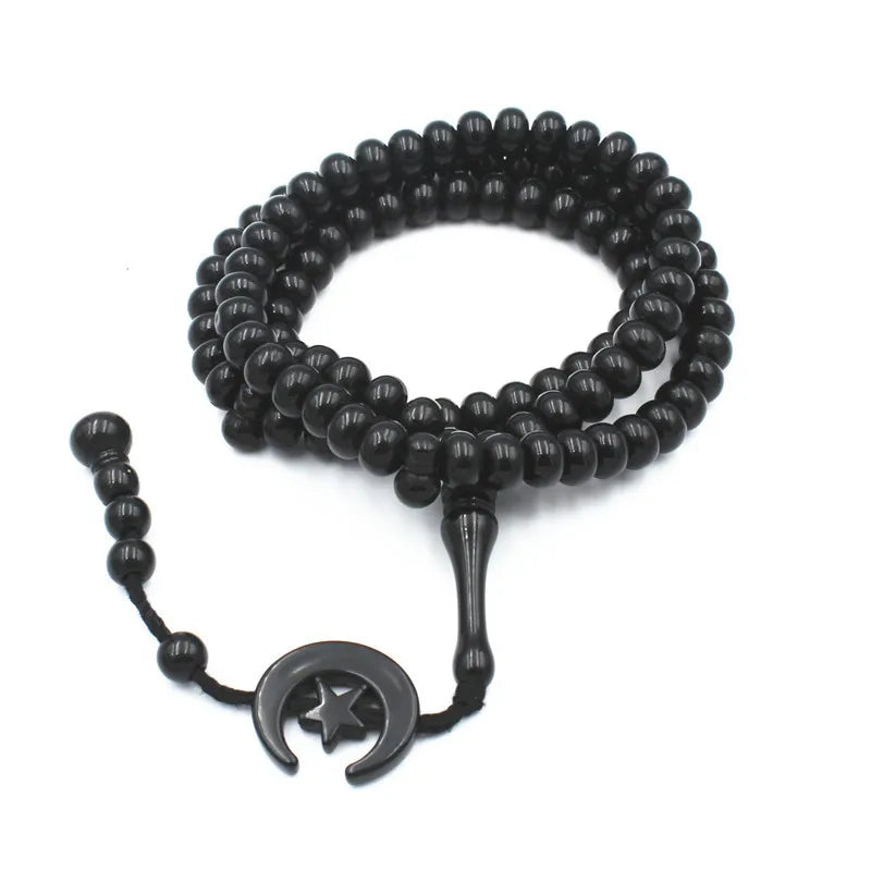 Abacus Beads 99 Muslim Prayer Beads Islamic Zamzul Arabic Hand String Eid Arts and Crafts Gifts Supplies for Eid Festival