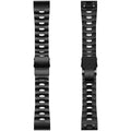 Metal Smart Watch Black Band for Garmin Fenix 6 Fenix 5 Smartwatch Strap Band