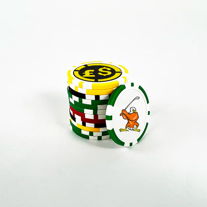 Wholesales ABS Custom Golf Ball Marker Golf Poker Chips
