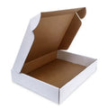 Custom Eco-friendly Recycled UV Coated Mailer Paper Box White Corrugated Folding Gift Mailing Packaging Box