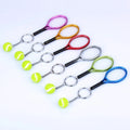 2023 New Mini Tennis Racket Keychain Tennis Ball Keyring Key Ring Key Chain for Tennis Sport Souvenir Gift