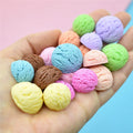 Latest Product Resin Craft DIY Miniature Kitchen Decoration Craft Ice Cream Ball Resin Crafts