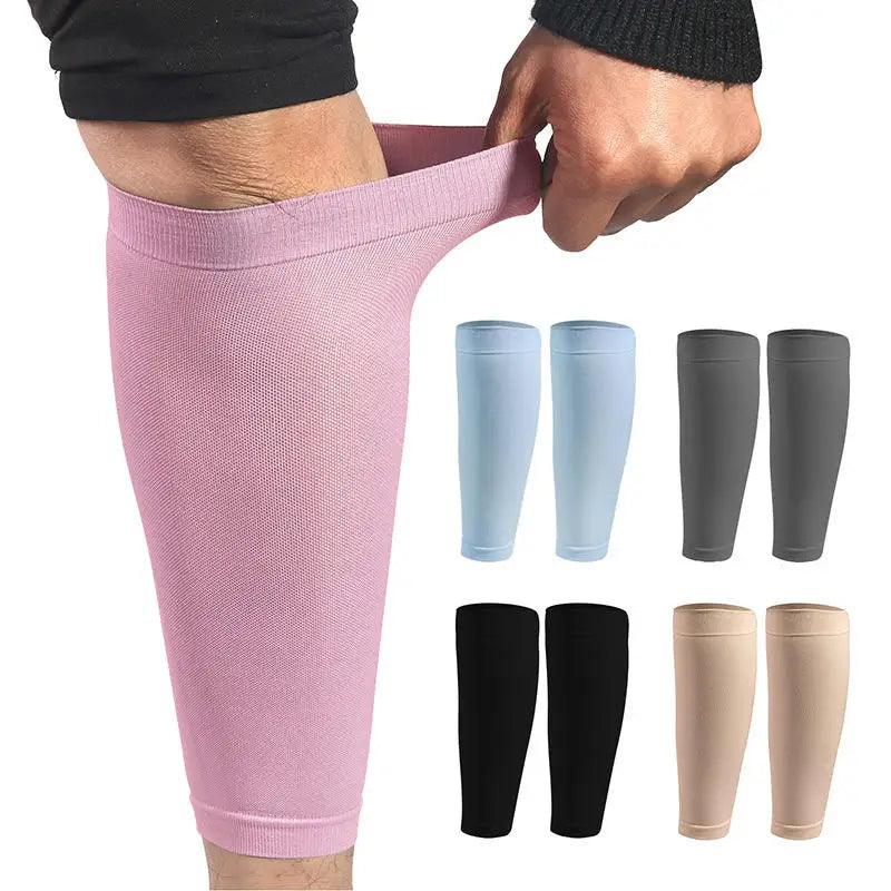 Custom Comfortable Pink Compression Calf Sleeves Running Sport Calf Sleeves Compression Calf Sleeve