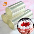 AK Custom Clear Mousse Cake Collar Cake Decorating Acetate Sheets Roll for Bakery Pastry Baking Tools Cake Wrap 125micron L10m