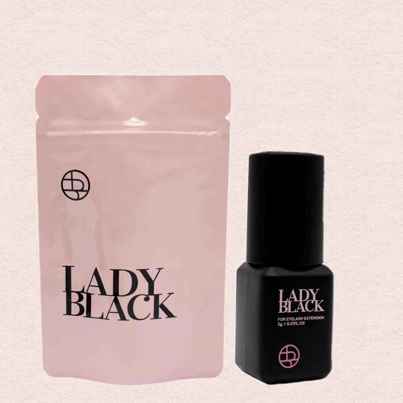 5ml/10ml Quick Dry Lady Black Glue Korea Natural Eyelash Extensions Glue Oil Waterproof Eyelash Extensions Adhesive
