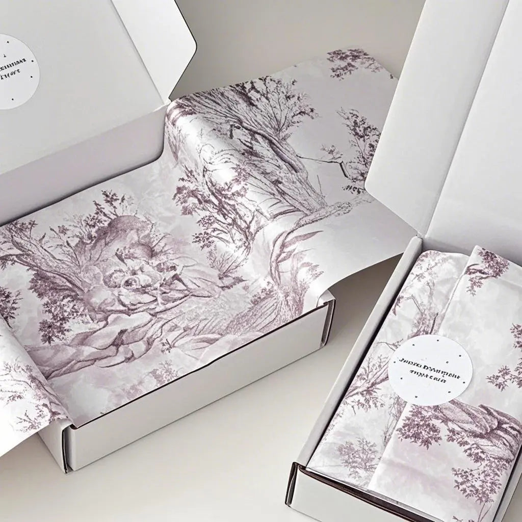Custom Premium White Tissue Paper for Clothing Packaging  Bulk 100 Sheets