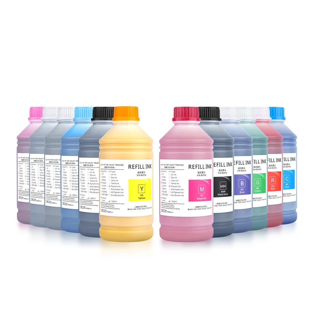 Ocinkjet 500ML Refill Wide Format  Pigment Ink for HP Z6100/z6200 T920 T1500 T2500 Designjet Z2100/Z5200 Printer