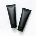 100g Empty Matte Black Flip Cover Plastic Bottle 100ml Hand Cream Tube Men Facial Cleanser Squeeze Soft Tube
