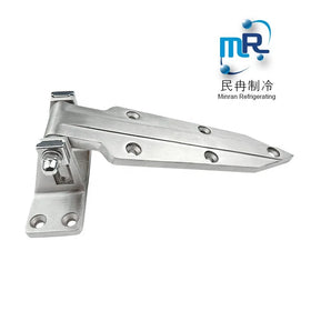Minran 1460 SUS316 Stainless Steel Industrial-Style Walk-in Steel Half-Buried Adjustable Door Hinges 180 Degrees Opening Cold