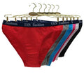 Mid Waist Ladies 95% Cotton Comfortable Briefs Daily Solid Color Women Underwear Panties From Factory